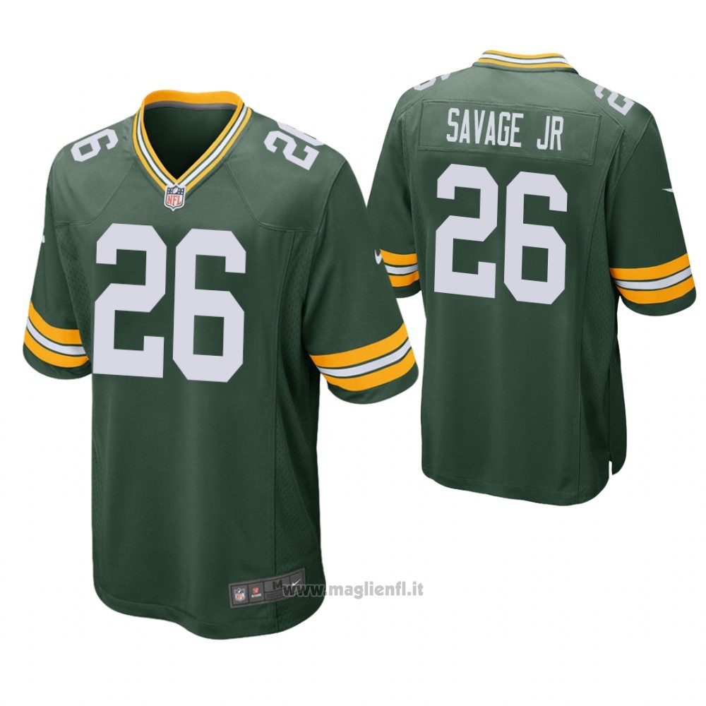 Maglia NFL Game Green Bay Packers Darnell Savage Jr. Verde